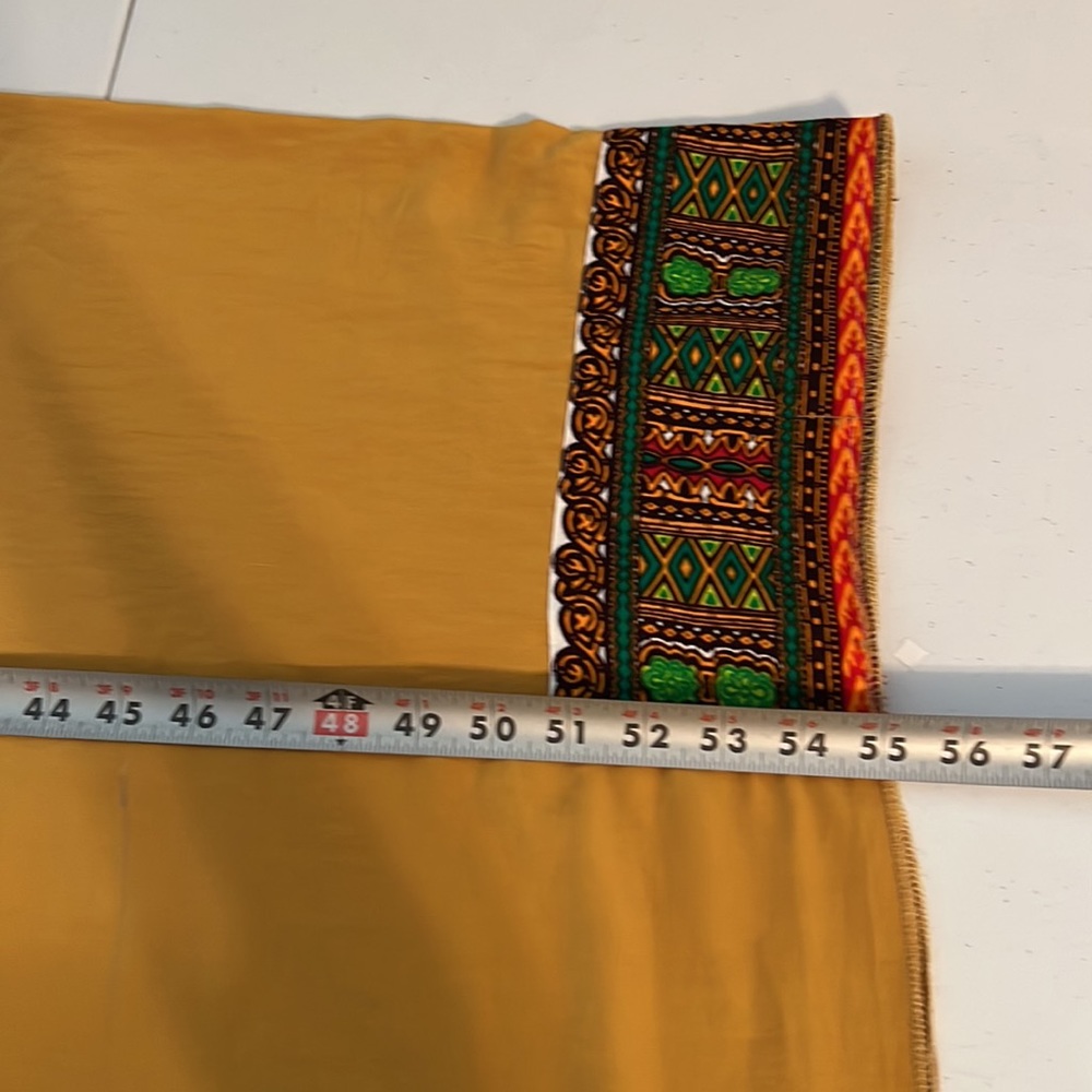 Free Flaw Caftan w/ Beautiful Dashiki Embellishment - Picture 7 of 9
